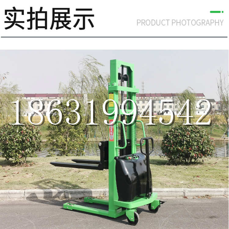 恩施市电动叉车堆高车液压铲车电瓶1吨2吨站驾步行式小型全自动叉车
